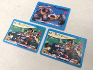 全3張 90年代 四驅小子咭 四驅郎咭 港版 DASH 地平線 動漫 20世紀 童年回億 萬變咭 星矢 龍珠 Dragonball Saint Seiya 街霸2 街霸卡 Bandai 銀卡 閃卡 銀