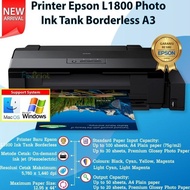 EPSON PRINTER L1800 PRINT A3+ GARANSI RESMI A3 INFUS SUPPOR T DTF DTG