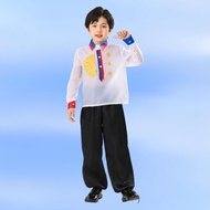 Philippines Barong Flag Kids Costume Buwan ng Wika United Nations Festival Outfit