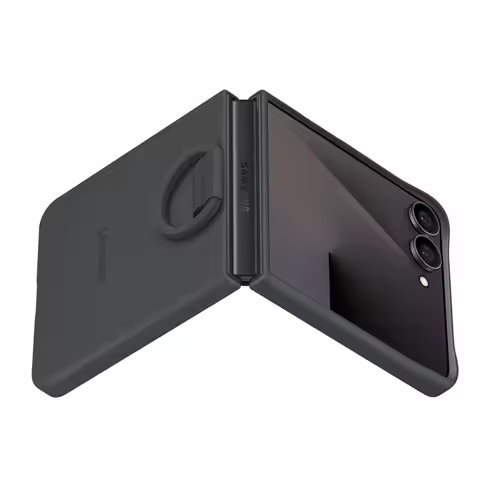Galaxy Z Flip 7 Original Para Samsung Galaxy Z Flip7 Silicone Ring Case Galaxy Z Flip 7 (Silicone) C