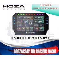 MOZA RACING CM2 HD RACING DASH [V2] FOR R3,R5,R9,R12,R16,R21 [UNIVERSAL SUPPORT ALL THIRD-PARTY WHEE