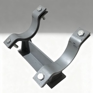 Customized Steel Q235B Pipe Holder Fixed Pipe Holder Suitable for Petroleum Industrial Fire Pipe Sli