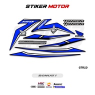 GTR10 STRIPING GTR 150R WINNER V1 STICKER VARIATIONS HONDA SUPRA GTR 150 R LIS GRAPHIC STICKER DECAL