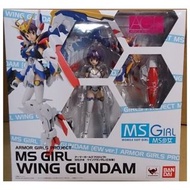 ++全新 AGP Bandai MS Girl 高達少女 Gundam Wing EW Ver 機動戰士 ZERO 飛翼