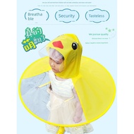 baju hujan waterproof plus size baju hujan Baju hujan piring terbang, jubah bebek kuning kecil, lipa