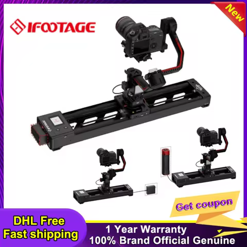IFOOTAGE Shark Slider Nano II 660 Motorized Camera Aluminum Alloy Dolly Long Version Track Video Sta