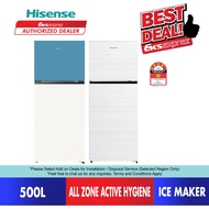 Hisense 2 Door Inverter Fridge 500L RT549N4AWU2 / RT549N4AW-MBU2 Refrigerator Peti Ais