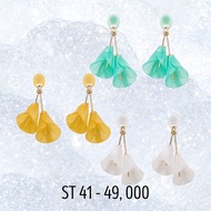 ST 41 - CALLA Statement Earring - Acrylic Flower Earrings