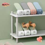 BEAUTY Shoe Rack, Space Savers Plastic Double Stand Shelf,  Double Layer Adjustable Durable Cabinets Shoe Storage Home