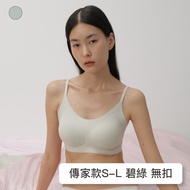 [Heirloom Style] 24HRS Non-Feeling Tencel Underwear [Turquoise Vest Wireless Sports Seamless Women's