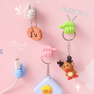 88vip Small Product Data Cable Storage Holder Charging Cable Multifunctional Perforation-Free Hook