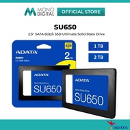ADATA Ultimate SU650 2.5" SATA 3 Internal SSD 1TB 2TB Hard Disk Up to 520MB/s Solid State Drive for 