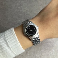 【日本直送 名牌中古包】GUCCI 古馳 手錶 黑色×銀色 5500L vintage 古董 老品 jbxibh