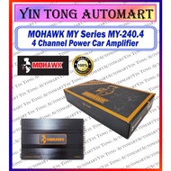 Mohawk MY Series MY-240.4 4 Channel High Power Car Amplifier
