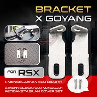 Bracket X Goyang / Bracket utk menyelesaikan ketidakstabilan Cover Set  RS -X150 / Winner X