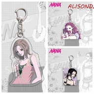 ALISONDZ NANA Acrylic Keychain, Acrylic Anime NANA NANA Key Ring, Figures Key Ring Osaki Same Person