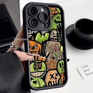 Silicone Casing for OPPO R11 R11S R15 R15 Pro R15B R15M R17 Ins Cartoon Style Soft Case Back Full Co