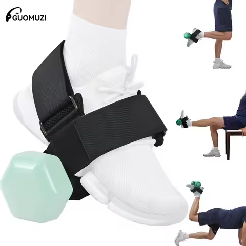 Dumbbell Foot Attachment Tibialis Trainer Adjustable Ankle Weights Leg Workouts Extensions Home Gym 