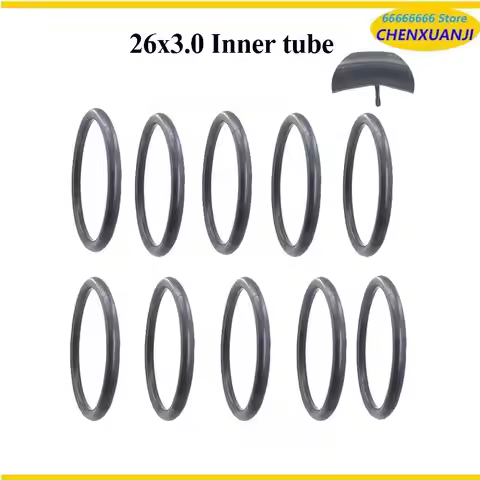 Bicycle Tube 26 X 3 26X3.0 26*3.0 26 * 3.0 Bike Butyl Rubber Inner Tube For Snowmobiles Bicycles ATV