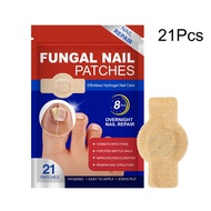【M'SIA SHIP OUT 24HRS】Nail Antifungal Care Patch 21pcs Nail Repair Patches Fungal Nail Patches Suita