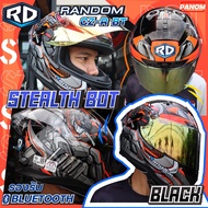 NEW RANDOM HELMET หมวกกันน็อก RD หมวกกันน็อค รุ่น CZ-R BT เต็มใบ รองรับการติดบลูทูธ Bluetooth เลือกส