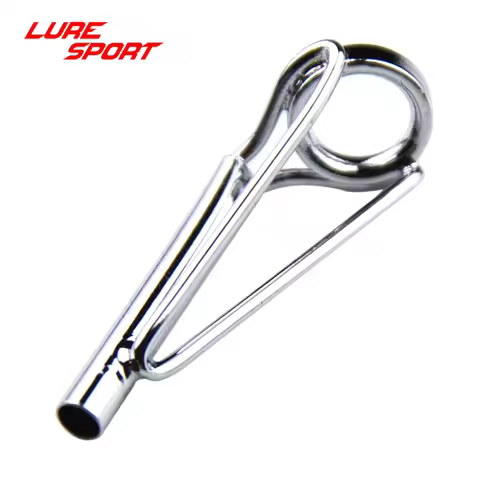 LureSport 3pcs Heavy Duty AT Top Guide Steel Ring Silver Steel frame Boat Rod Building component Rep