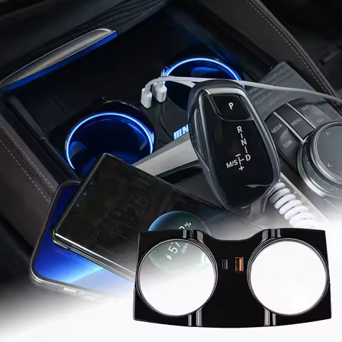 For BMW 2 3 4 5 6 Series i3 i4 X3 X4 iX3 2018 2019-24 Charging Dock Super Fast Charger USB Type C Hu
