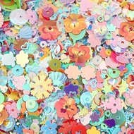 20g Mix Sequin for Craft Glitter Star Heart Flower Unicorn Mermaid Rabbit Shell Sequins Paillettes D