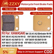 1 Pair Motorcycle Front Brake Pad For KAWASAKI KVF 300 A1/A2/A3/A4 99-02 KVF 360 A1-A3/A6F 03-13 KVF