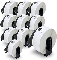 BETCKEY - Compatible DK-1201 Standard Address 1-1/7" x 3-1/2"(29mm x 90mm) Replacement Labels,Compat