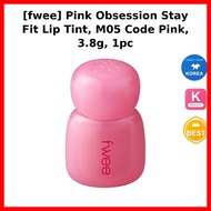 [fwee] Pink Obsession Stay Fit Lip Tint, M05 Code Pink, 3.8g, 1pc / Korean Lip Tint / Long-Lasting C