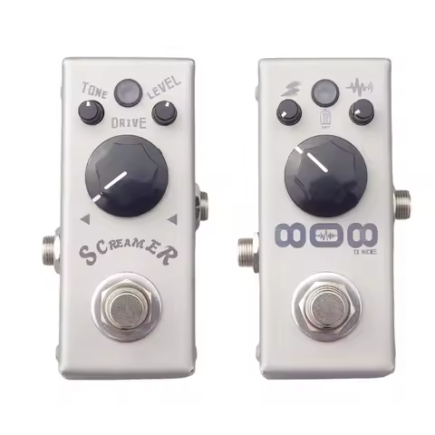 TS808 Guitar Overdriven Pedal RC4558DR Electric Guitar Effects Pedal True