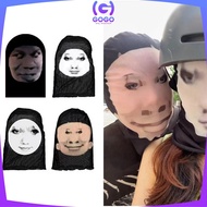 GOGO-C649 Cute Ugly Face Mask Unique Creative Abstract Face Expression Mask / Prank Cosplay Mask Jok