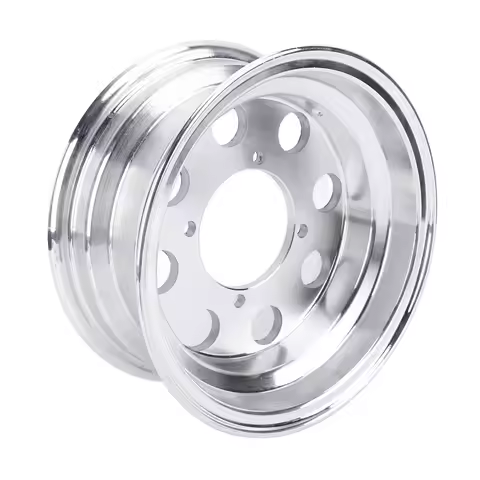 3.50-8 8 Inch Motorcycle Rear Wheel Rim Fine Polishing Aluminium Alloy Wheel Hub for Monkey Z50 Z50R