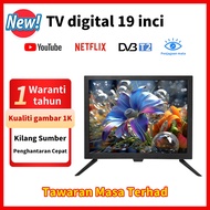 Murah TV 19 Inch 22 24 Digital TV 32 inch LED TV FHD TV MYTV DVB-T2 1080P Eyes protection