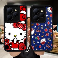 Q61 Kitty Soft Paint Casing for Tecno POP Pova Spark GO1S 4 GO 2023 2024 8 9 20 GO1 7 5 6 GO2 Camon 