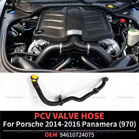 For Porsche 2014 2015 2016 Panamera S E-Hybrid 4S Executive 970 Exhaust Pipe Crankcase Ventilation E