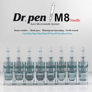 10 pcs Dr.pen M8 Original Manufacturer Derma pen Needles Cartridges 11 16 36 42 Pins Nano MTS Needle Dr pen M8 Microneedling Needles Nano RD (10pcs)