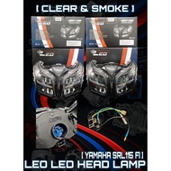 SRL115 FI LEO RACING HEAD LAMP ZHIPAT RACING LAMPU LED LAGENDA115FI