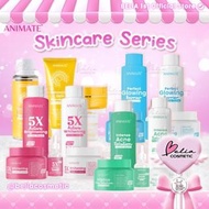 Animate Skincare Complete Set – Cleanser, Toner, Creams & Pouch for Acne Care & Glowing Skin