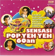 Sensasi Pop Yeh Yeh 60an CD A.Ramlie Maria Bachok Jeffrydin Siglap 5 Original Artist