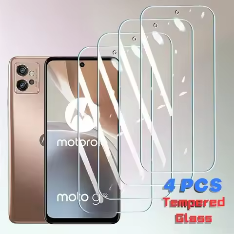 4Pcs Tempered Glass For Motorola Moto G85 G75 G55 G86 Power G56 G84 G64 G60S G50 G40 G54 G34 G24 Cov
