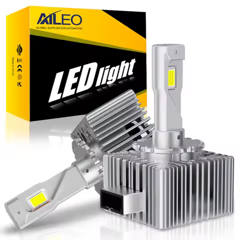 AILEO New D1S D3S Led Canbus D2S D4S D5S Headlamp Bulbs For Car 50000Lm 130W D1R D2R D3R D4R Auto Li