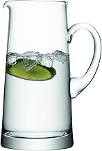 LSA International Bar Tapered Jug 64 fl oz Clear, 64.25 H9.75in
