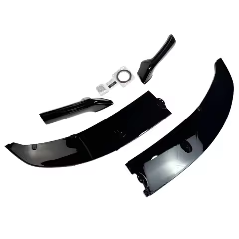 For BMW 5 Series F10 F18 2011-2017 M Sport MP Style Front Lip Splitter Body Kit Front Bumper Spoiler