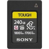 全新未開 Sony Tough 240GB CFexpress Type A 記憶卡