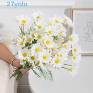 YOLO Artificial Daisy Flowers, Long Branch Natural Simulation Silk Small Daisy Flowers, Reusable Mul