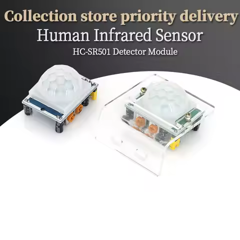 HC-SR501 HC-SR505 Adjust IR Pyroelectric Infrared Mini PIR Human Sensor Detector Module Bracket for 