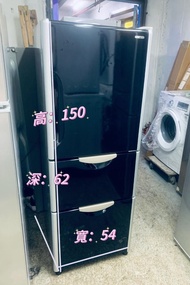 雪櫃三門 日立 細細個 R26 珍珠黑色 150CM高 #二手電器 #清倉大減價 #最新款 #香港二手 #二手洗衣機 #二手雪櫃