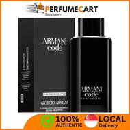 GIORGIO ARMANI CODE EAU DE TOILETTE EDT FOR MEN (75ml / 125ml) [Brand New 100% Authentic Perfume Cart]